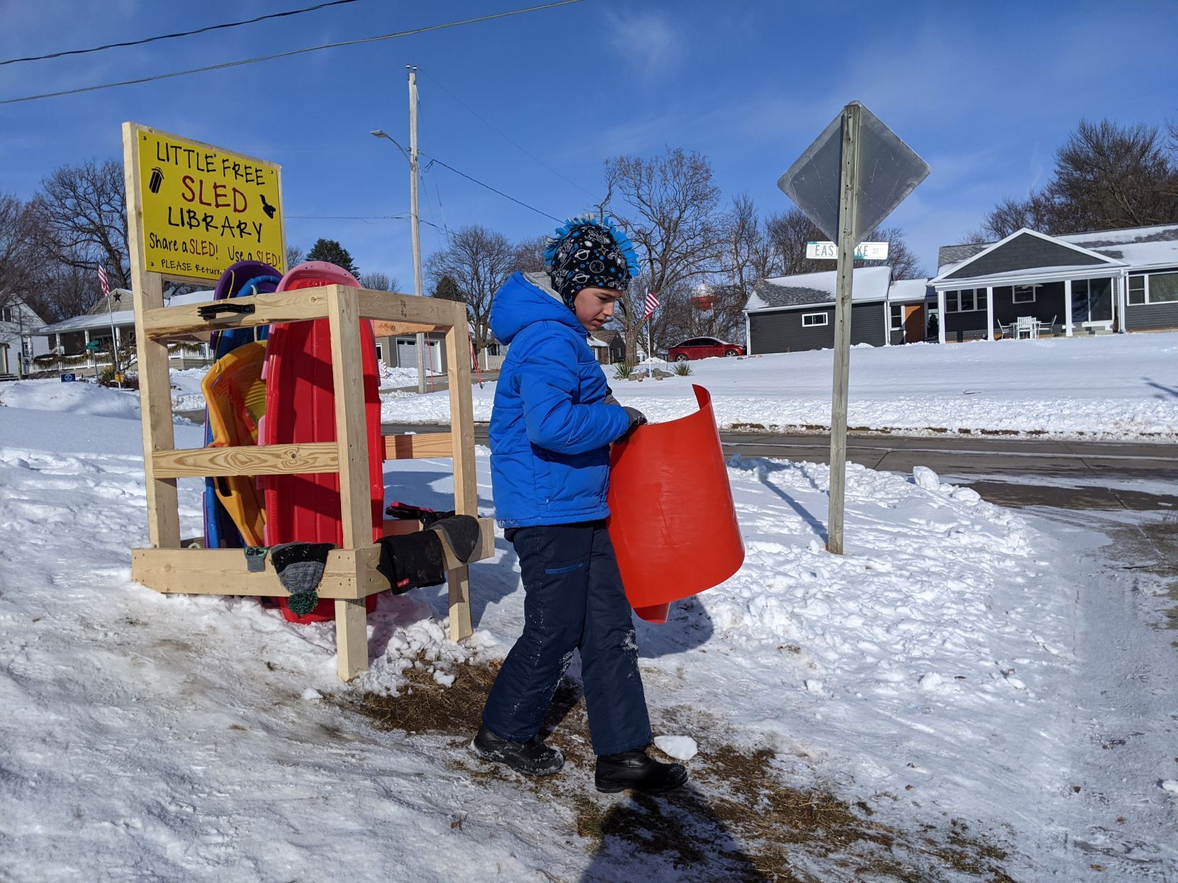 Sled library 3
